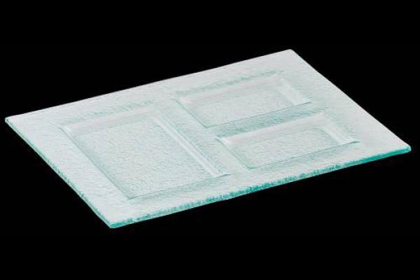 Rectangle 3 Compartment Tray 1