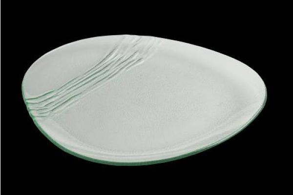 Organics Glass Plate Clear 1