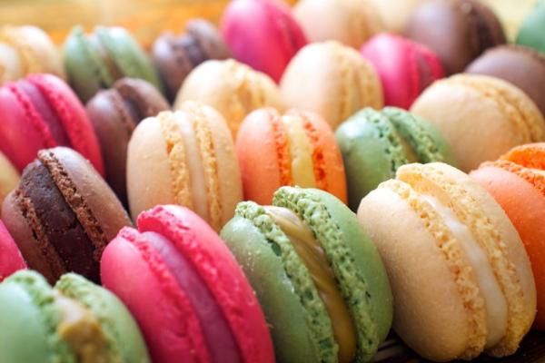 Les Macarons artisanale gusto cioccolato 3