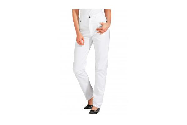 PANTALONE TRABANT JEAN BIANCO 1