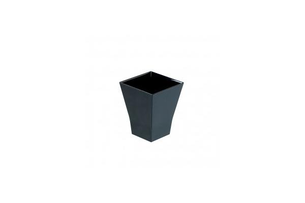 Mini bicchierino svasato plastica nera, 60 ml 1